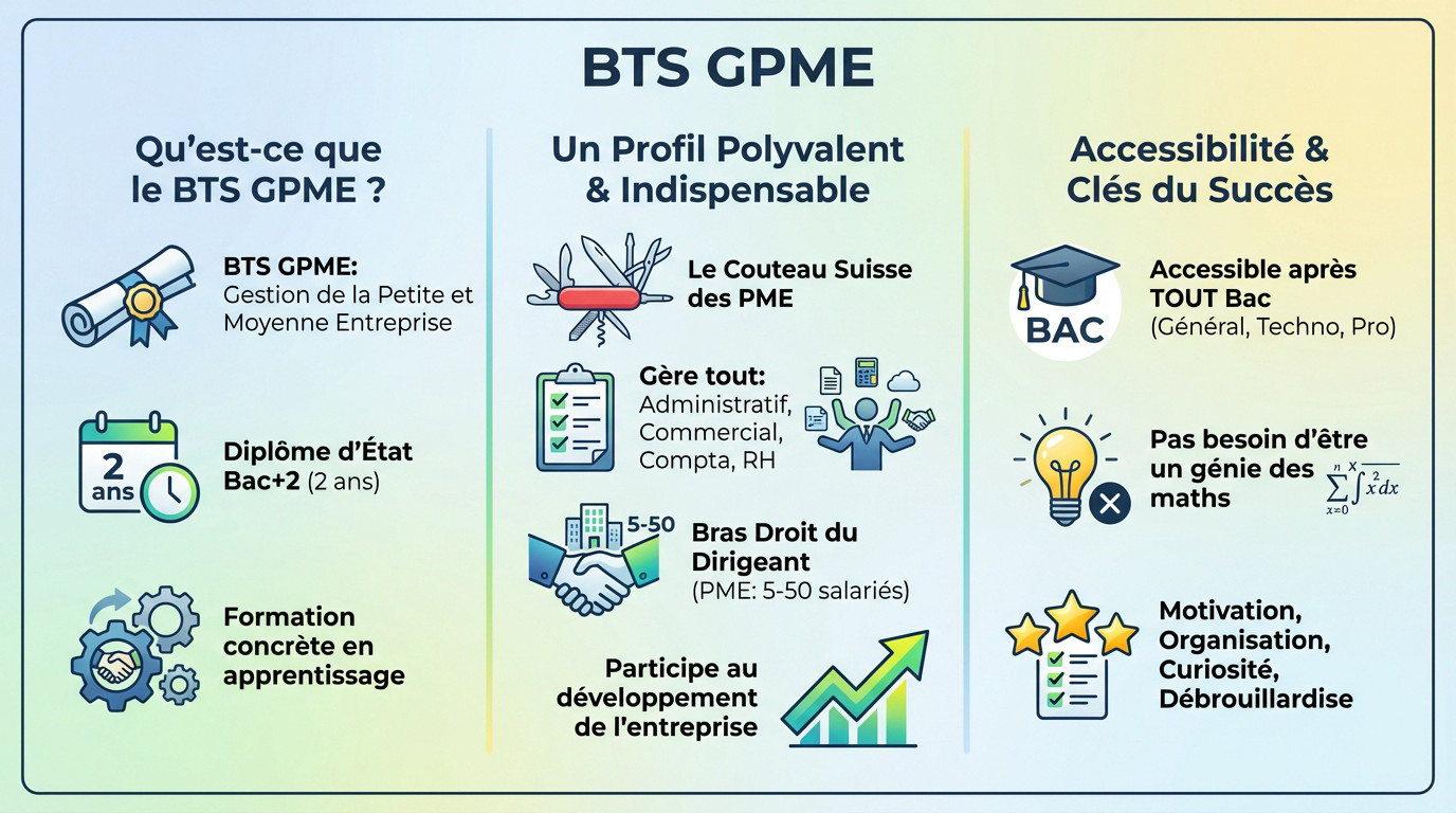 Étudiant en alternance assistant un dirigeant de PME dans ses tâches de gestion quotidienne