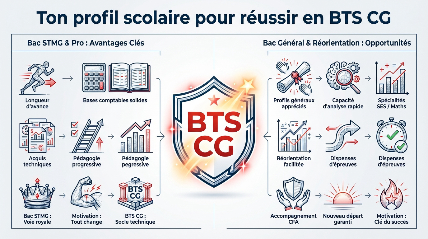 Jeune étudiant en alternance travaillant sur la gestion comptable d'une entreprise